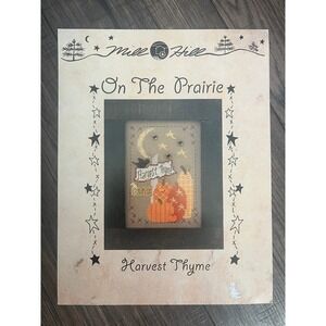 Mill Hill on The Prairie Harvest Thyme Pumpkin Fall Cross Stitch Pattern New OOP